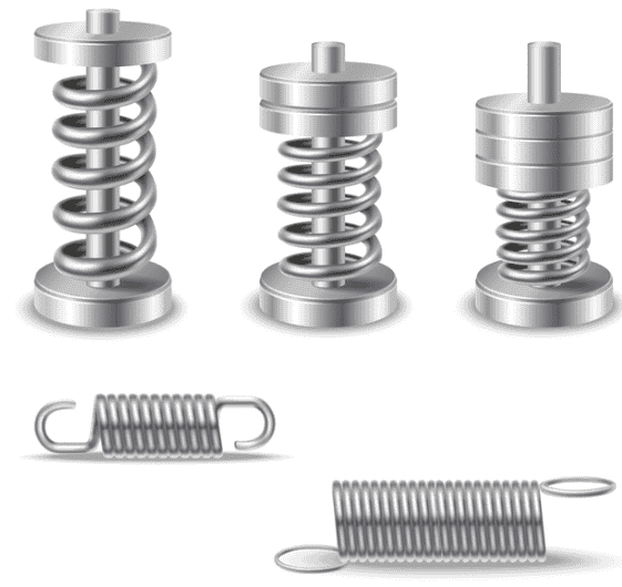 精密仪器不锈钢弹簧片时效处理变形矫正